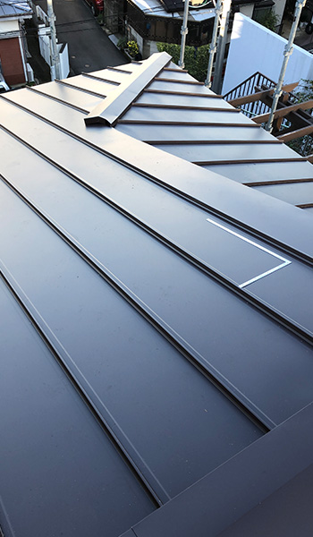 屋根修繕ガルバニウム画像