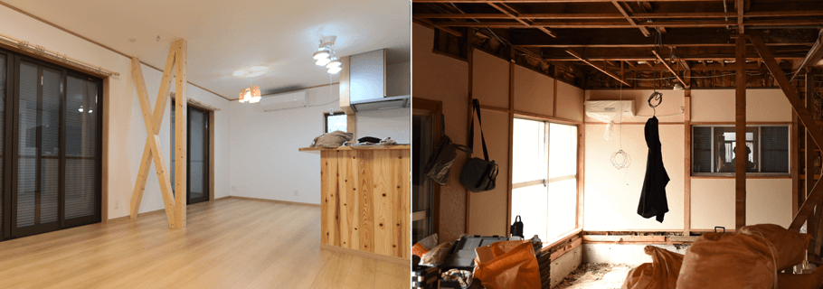 居間リフォーム