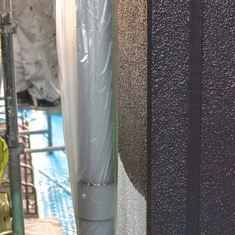 塗装前にしっかり養生