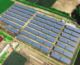 千葉県茂原市六ツ野の太陽光発電所