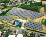 山武市松尾町の太陽光発電所