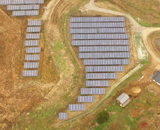 山辺地区の太陽光発電所